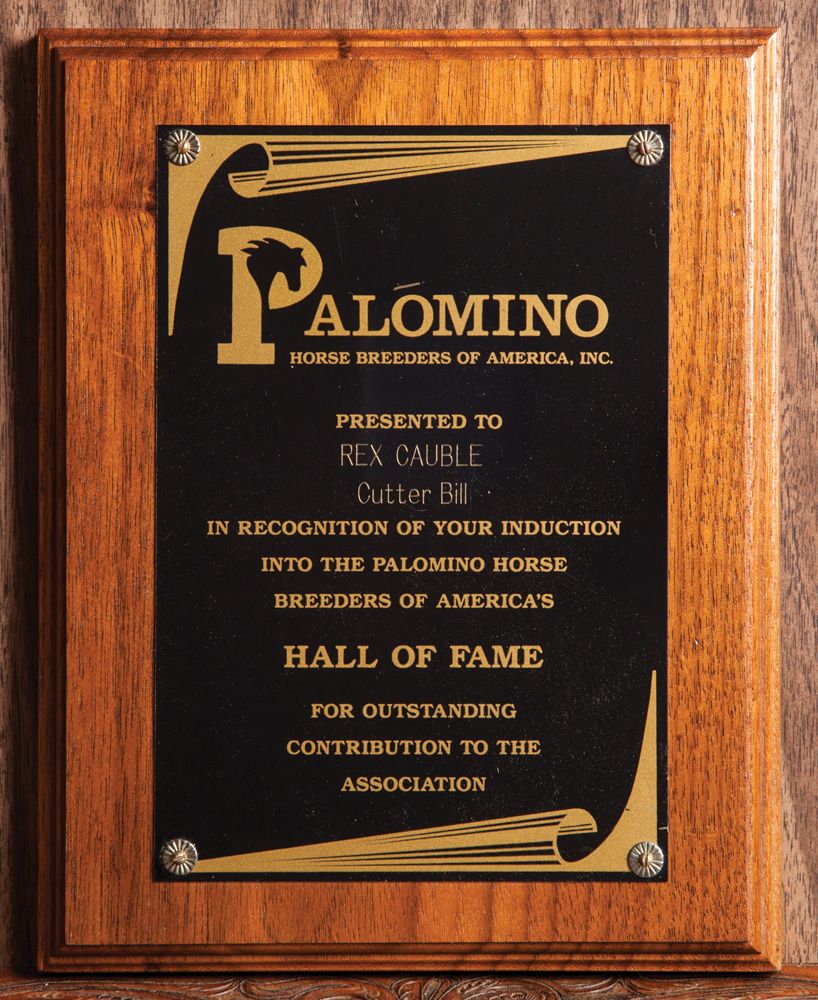 Rex Cauble Estate, Ranch and Cutter Bill Items