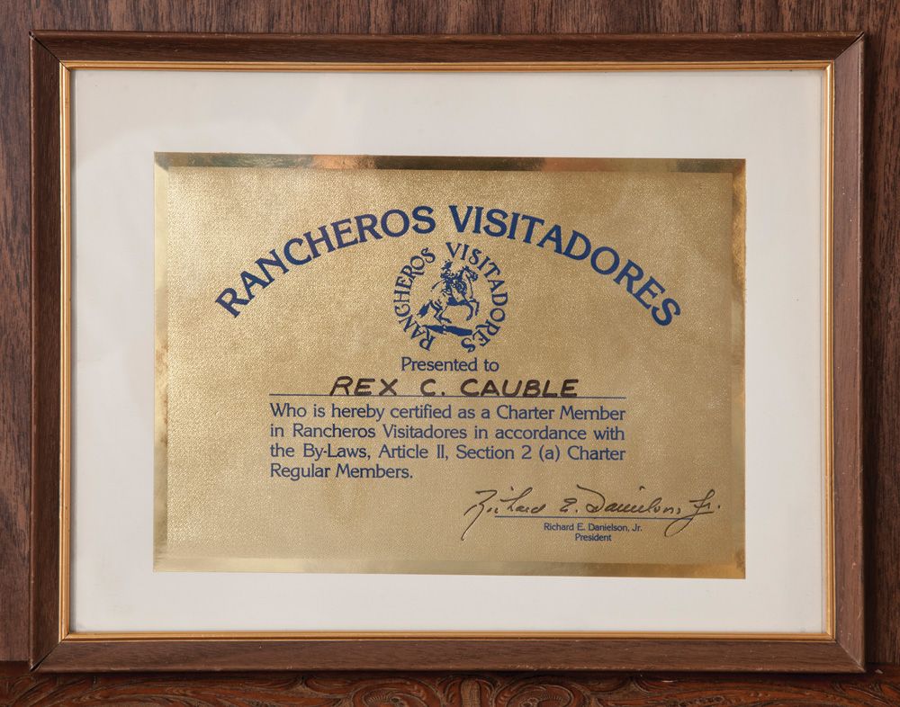 Rex Cauble Estate, Ranch and Cutter Bill Items