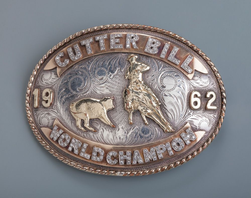 Cutter Bill Trophy Buckle & Slide