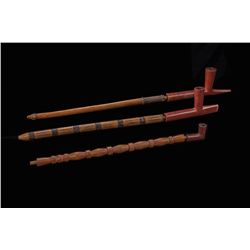 Three Northern Plains Pipes