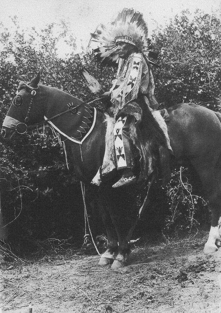 Nez Perce / Yakima Horse Mask, with period photos