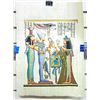 Image 1 : EGYPTIAN PHARAOH PRINT ON PAPYRUS 12" X 16"