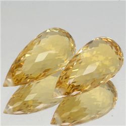 LOT OF 54.60 CTS OF YELLOW BRAZIL CITRINE