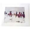 Image 1 : LOST IN A SNOWSTORM BY RUSSELL CANVAS GICLEE PRINT