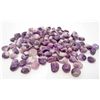 Image 1 : LOT OF 757 CTS AMETHYST-NAMIBIA TUMBLED