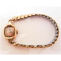 VINTAGE BULOVA GOLD LADIES WATCH