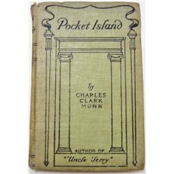 1901 "POCKET ISLAND" HARDBACK BOOK BY CHARLES MUNN