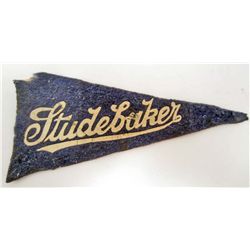VINTAGE RARE 1950'S STUDEBAKER FELT ADVERTISING PENNANT
