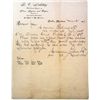 Image 1 : 1889 BILLHEAD RECEIPT WINES, LIQUORS AND CIGARS
