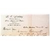 Image 2 : 1889 BILLHEAD RECEIPT WINES, LIQUORS AND CIGARS