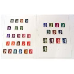VINTAGE LOT OF 35 WWII NAZI GERMAN ADOLF HITLER STAMPS