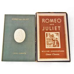 VINTAGE ROMEO AND JULIET HARDCOVER BOOK IN CASE