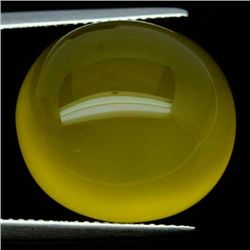26.29 CT YELLOW MADAGASCAR CHALCEDONY