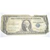 1935 SERIES E $1 NOTE SERIAL # T35131801G *VERY EARLY SILVER CERTIFICATE*!! BILL CAME OUT OF SAFE!!