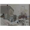 Image 1 : HUGGINS, Ross, 1916-    .  "Avenue Horatio Walker, St. Petronille, Isle D'Orleans, Québec".  Huil...