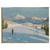 Image 1 : MEINDL, Albert, 1891-1967.  "In the Alps".  Huile sur toile, signée.  École autrichienne....