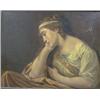 Image 1 : AFFONSO, Pedro.  "Portrait of his Wife".  Huile sur toile, signée, titrée verso....