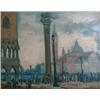 Image 1 : BAND, Max, 1900-1974.  "Venice View".  Huile sur toile, signée.  École russe....