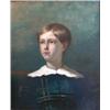 Image 1 : École anglaise 19e S./19th C. English School.  "Portrait of a Young Boy".  Huile sur toile.  Oil...