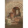 Image 1 : WEAVER, Herbert Parsons, 1872-1945.  "Old Upton Church".  Aquarelle, signée.  École anglaise.  Wa...