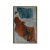 Image 1 : VILLON, Jacques, 1875-1963.  "Un Homme dans sa Chambre".  Aquarelle, signée.  École française.  W...