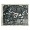 NEUMANN, Ernest, 1907-1955.  "The Cabby".  Eau-forte, signée et titrée au crayon.  Etching, penci...