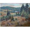 Image 1 : SHERRIFF-SCOTT, Adam, R.C.A., 1887-1980.  "Near Rawdon, Quebec".  Huile sur panneau, signée.  Oil...