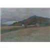 Image 1 : FRASER, John Arthur, R.C.A., 1838-1898.  "Close of the Day, at Artpin (on Loch Linnhe, Scotland)"...
