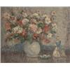 Image 1 : GIUNTA, Joseph, R.C.A., 1911-2001.  "Flower Arrangement".  Huile sur panneau, signée et datée "47...