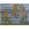 Image 1 : KALLMEYER, Minnie, 1882-1947.  "Algonquin Park".  Huile sur paneau, signée....