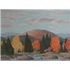 Image 1 : NORWELL, Graham Noble, 1901-1967.  "Paysage d'Automne".  Huile sur panneau, signée.  Oil on board...