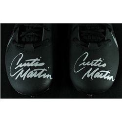Curtis Martin Signed Alpha Talon Elite Nike Cleats (JSA COA)