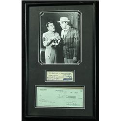Frank Sutton & Jim Nabors Signed "The Andy Griffith Show" 12x20 Custom Framed Display (JSA COA)