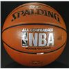 Image 2 : Larry Bird & Magic Johnson Signed Basketball (PSA COA)
