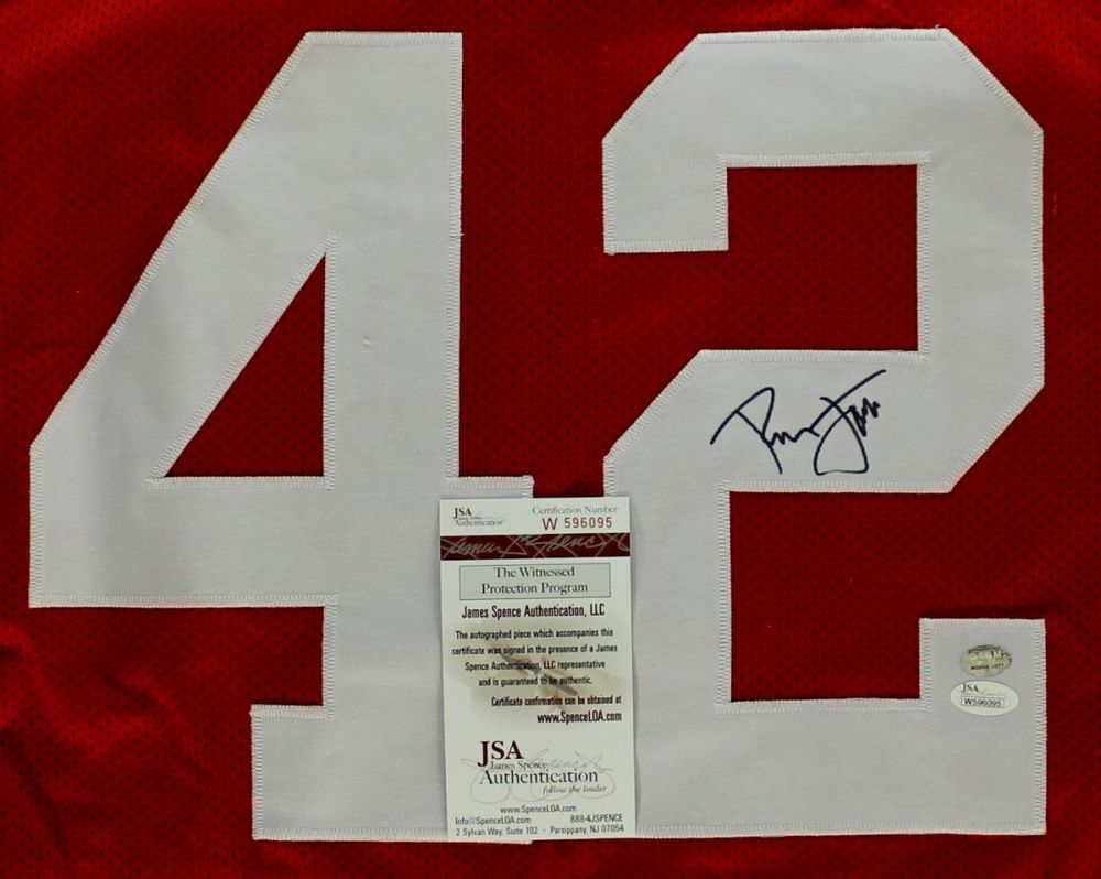 Ronnie lott autographed jersey Clearance