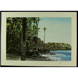 "Hawaii" LE Serigraph by Brad Bennett A/P (PA LOA)