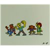 Image 2 : Keith Haring Original "Sesame Street" Hand-Painted Animation Cel (PA LOA)