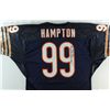 Image 1 : Dan Hampton Signed Bears Jersey Inscribed "HOF 2002" (Autograph Reference COA)