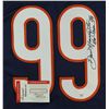 Image 2 : Dan Hampton Signed Bears Jersey Inscribed "HOF 2002" (Autograph Reference COA)