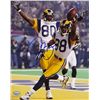 Image 1 : Isaac Bruce Signed Rams 8x10 Photo (GTSM COA)