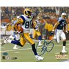 Image 1 : Isaac Bruce Signed Rams 8x10 Photo (GTSM COA)