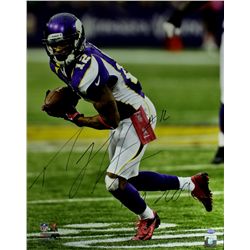 Percy Harvin Signed Vikings 16x20 Photo Inscribed "ROY 2009" (GTSM COA)