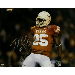Jamaal Charles Signed Texas 16x20 Photo (GTSM COA)