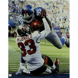 Martellus Bennett Signed Giants 16x20 Photo (MAB COA)