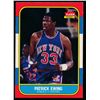 Image 1 : Patrick Ewing Signed 1986-87 Fleer #32 Rookie Card (Steiner COA)