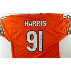 Tommie Harris Signed Bears Jersey (Harris Hologram)