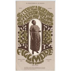 Butterfield Blues Band, Jefferson Airplane & Big Mama Mae Thornton Authentic Original 1966 Fillmore 