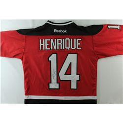 Adam Henrique Signed Devils Jersey (JSA COA)