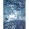 Image 1 : Mt. St. Helens Relic Photo with Authentic Ash from the eruption