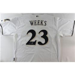 Rickie Weeks Signed Brewers Jersey (PA LOA)